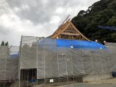 H30.10.23　上棟式が執り行われました。